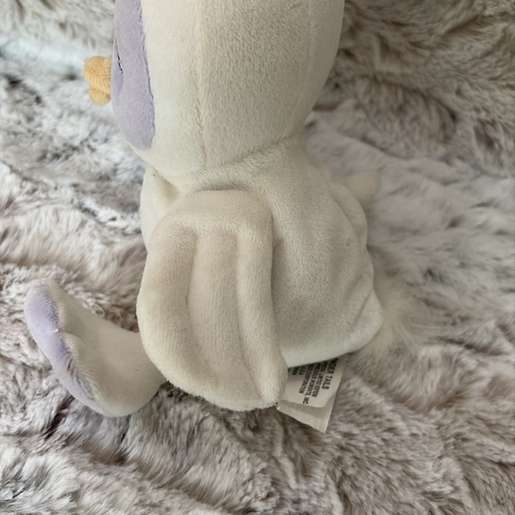 Tender Tails by Precious Moments Plush Owl  Beanie. Vintage - Picture 3 of 7